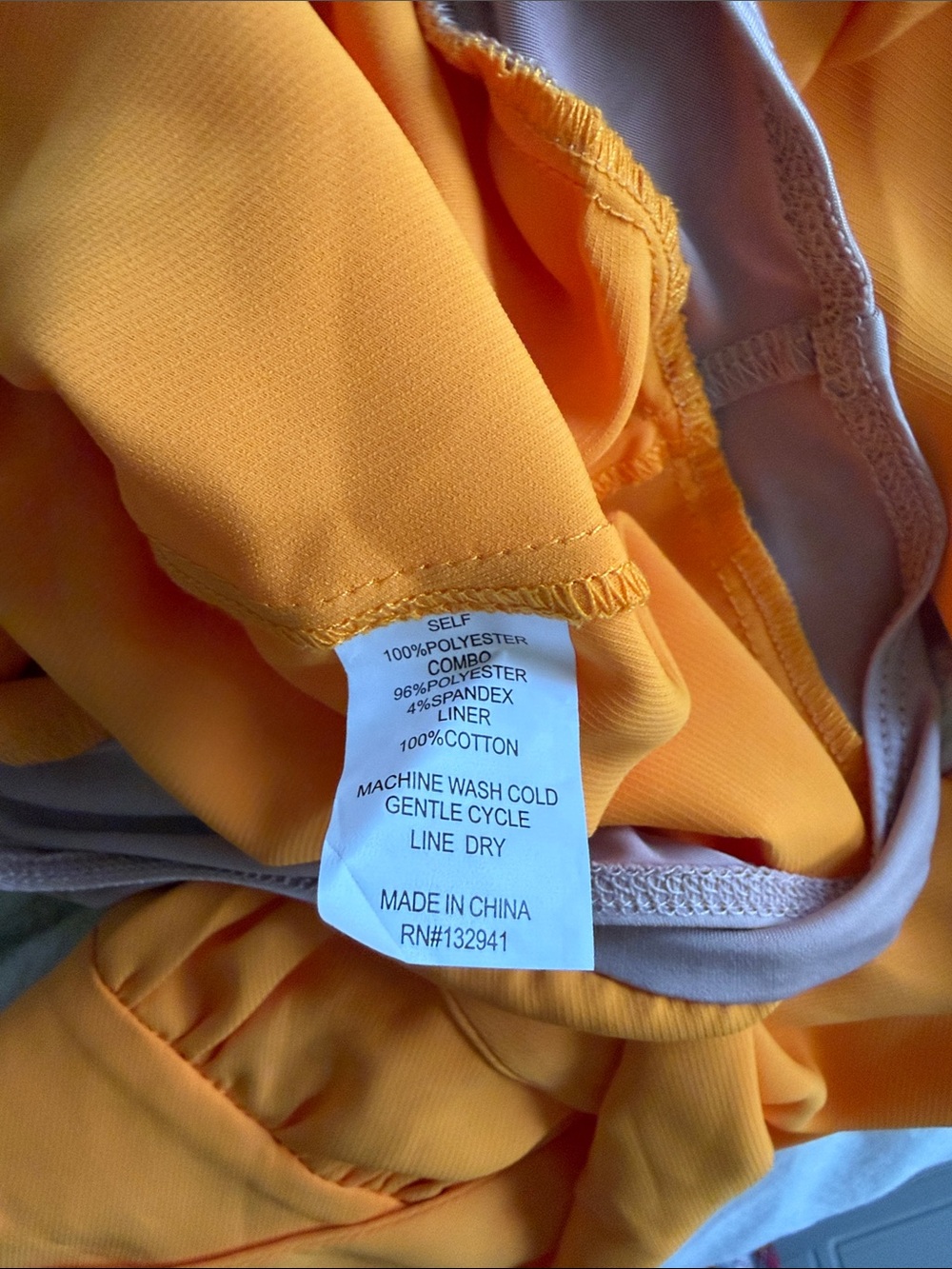 Amanda Uprichard Orange Tie-Front Bodysuit Sz. L - Picture 5 of 5
